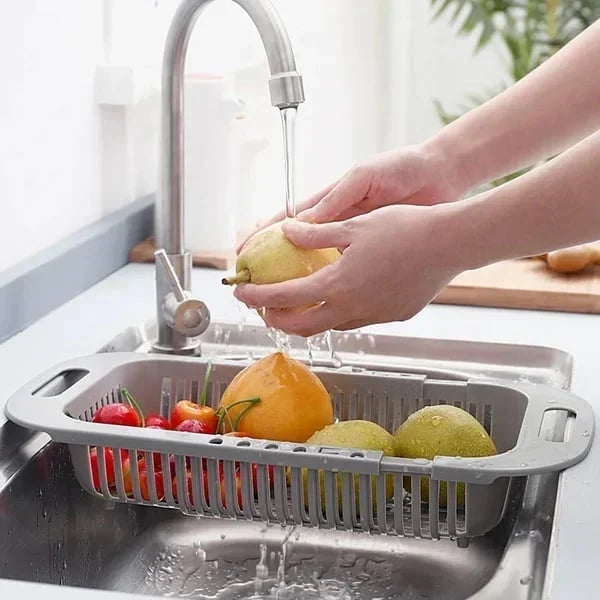 New Adjustable Dish Drainer on the Sink