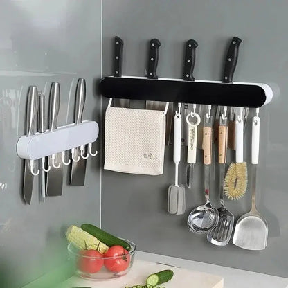 Multifunctional Knife Holder Wall Mount Block Storage