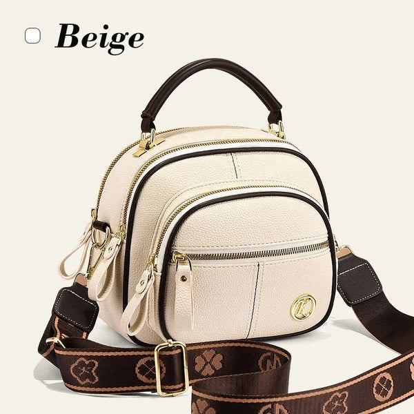 Classic Multifunctional PU Leather Crossbody Bag