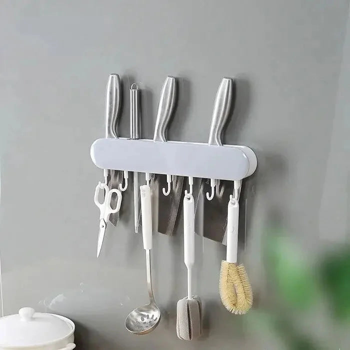 Multifunctional Knife Holder Wall Mount Block Storage