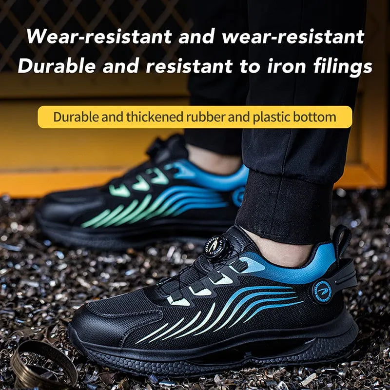 Smash and Stab Resistant Work Safety Shoes