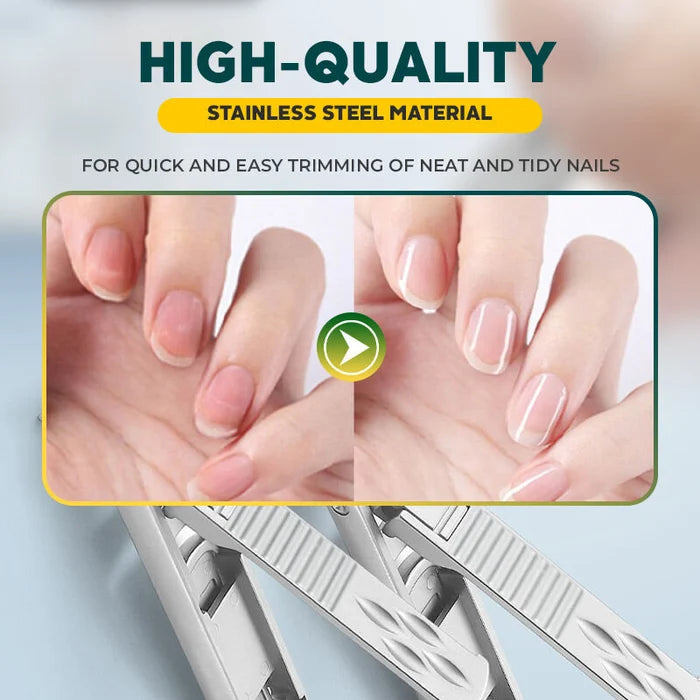 Foldable Double-Ended Nail Clipper Tool