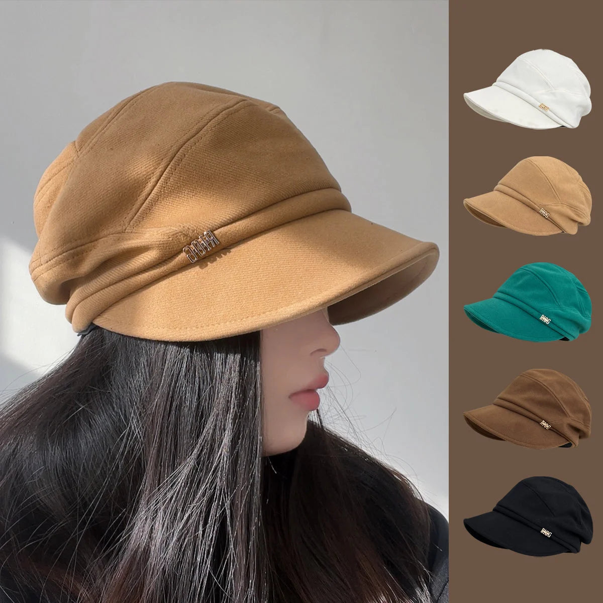 New Women Newsboy Cabbie Beret Cap