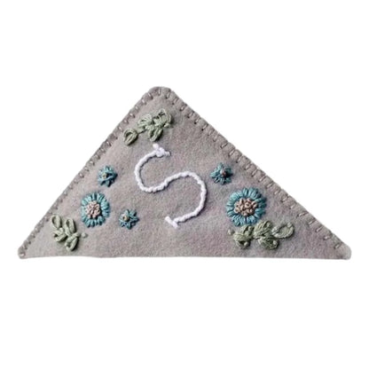 PakhrinSupply™ Personalized Hand Embroidered Corner Bookmark