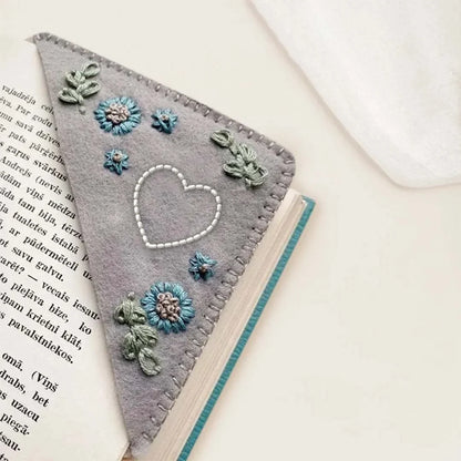 PakhrinSupply™ Personalized Hand Embroidered Corner Bookmark